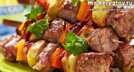 Рецепт шашлыка из говядины