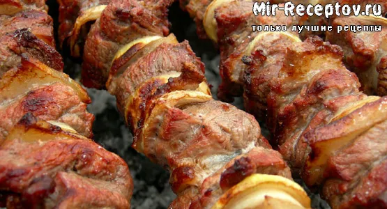 Рецепт приготовления шашлыка