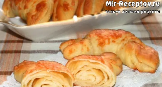 Круассаны из дрожжевого теста