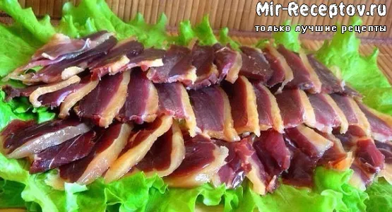 Вяленый гусь