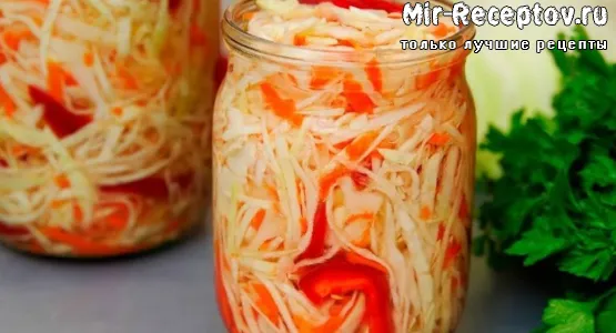Маринованная капуста на зиму