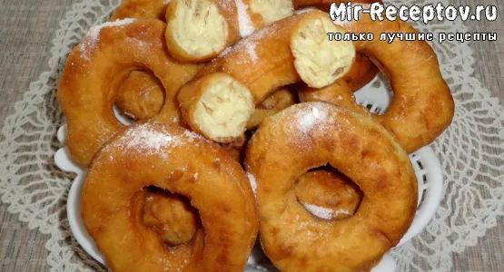 Пончики на кефире