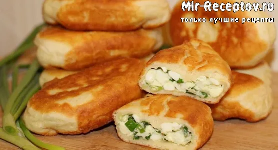 Пирожки с яйцом