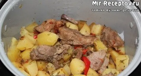 Жаркое по-домашнему в мультиварке