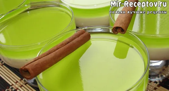 Желе из киви
