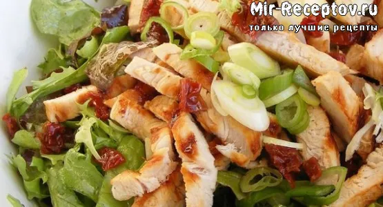 Салат с индейкой 