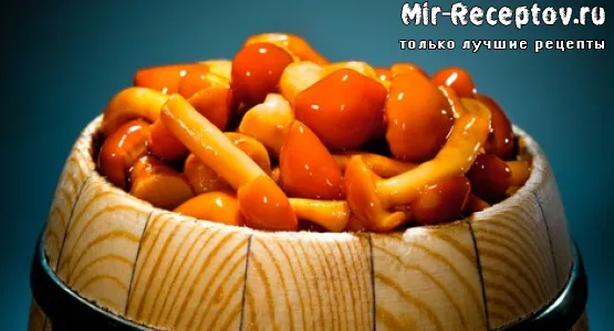 Опята маринованные