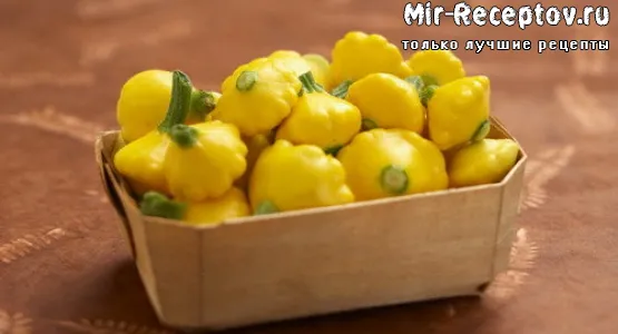 Патиссон консервированный