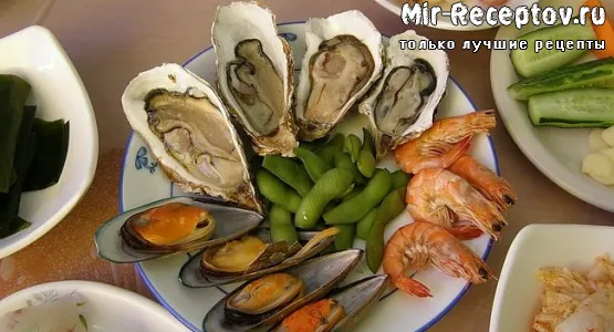 Диета на основе морепродуктов