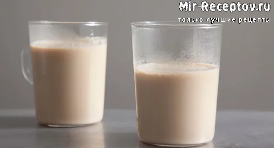 Молоко имбирное