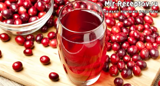 Клюквенный сок
