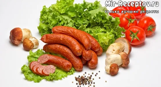 Колбаса полукопченая