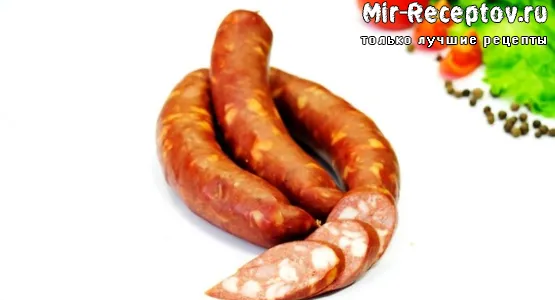 Колбаса полукопченая
