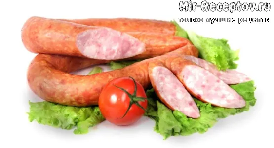 Колбаса полукопченая
