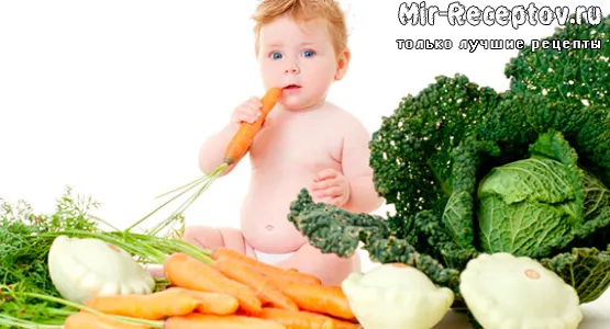 Знакомим детей с продуктами питания