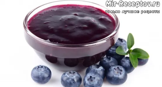 Варенье из черники