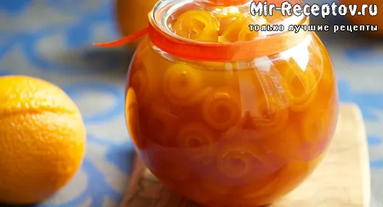 Варенье из апельсиновых корок