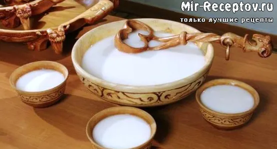 Кумыс из коровьего молока обезжиренный