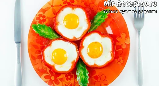 Как приготовить оригинальную яичницу