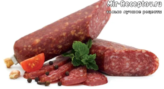 Колбаса сыровяленая