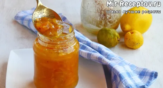 Варенье из айвы
