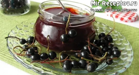 Варенье из черной смородины