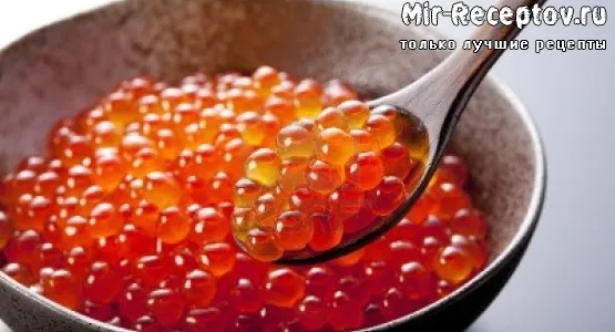 Икра горбуши зернистая