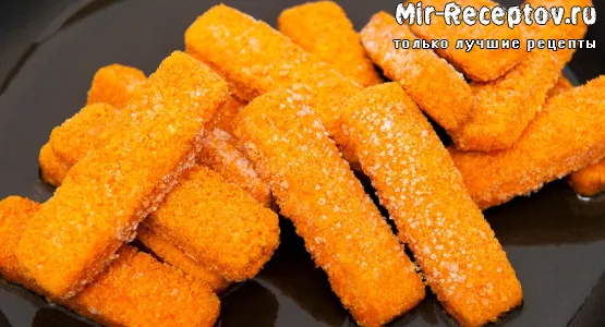 Рыбные палочки замороженные