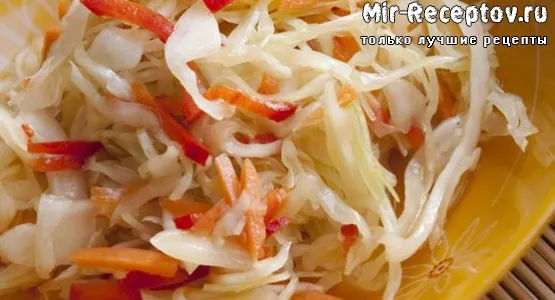 Капуста для быстрого употребления