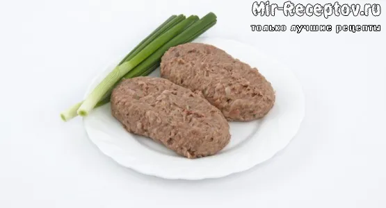 Котлеты из мяса цыплят рубленые