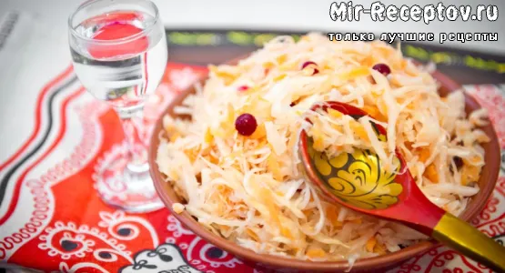 Белокочанная капуста квашеная