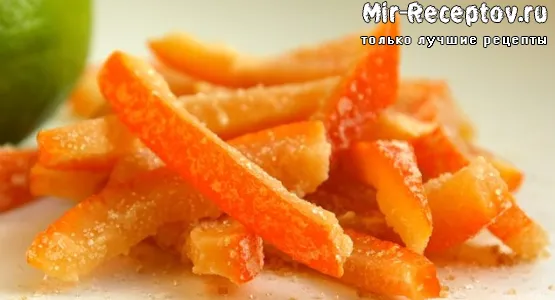 Цукаты морковные