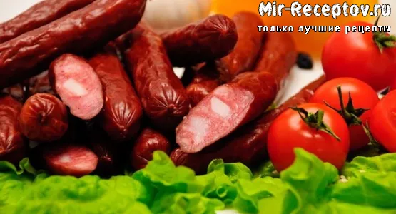 Колбаски охотничьи