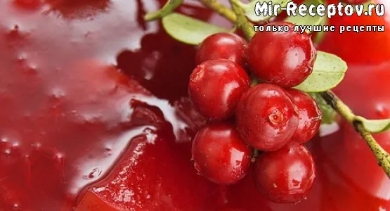 Варенье из брусники