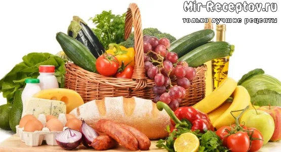 Выбор продуктов