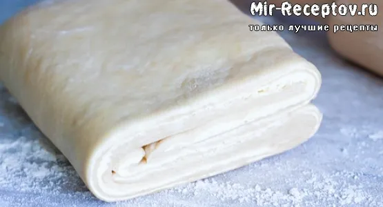 Тесто слоеное бездрожжевое
