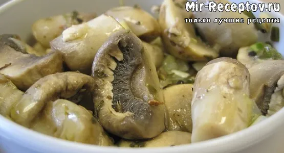 Грузди маринованные