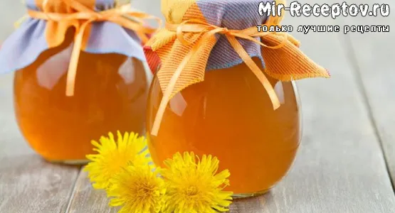 Варенье из одуванчиков