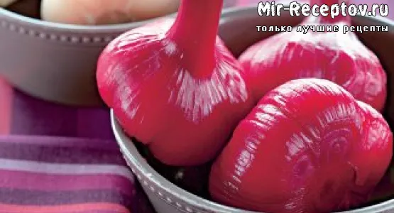 Чеснок маринованный