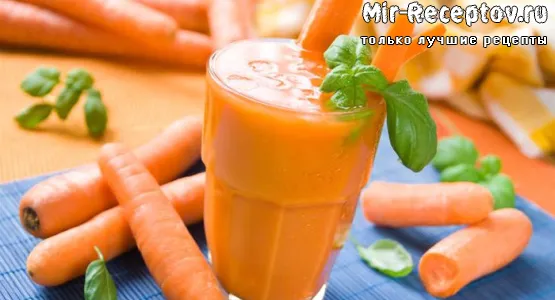 Морковный сок