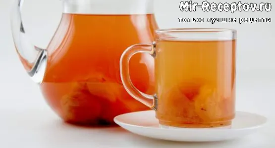 Кисель из сушеных яблок