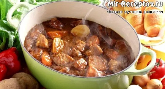 Как правильно тушить мясо