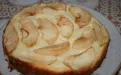 Творожная запеканка с яблоками