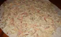 Раскладываем массу по лавашу