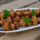 Шашлык из шампиньонов