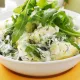 Салат из картофеля и зелени