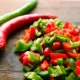 Перец  в   растительном   масле